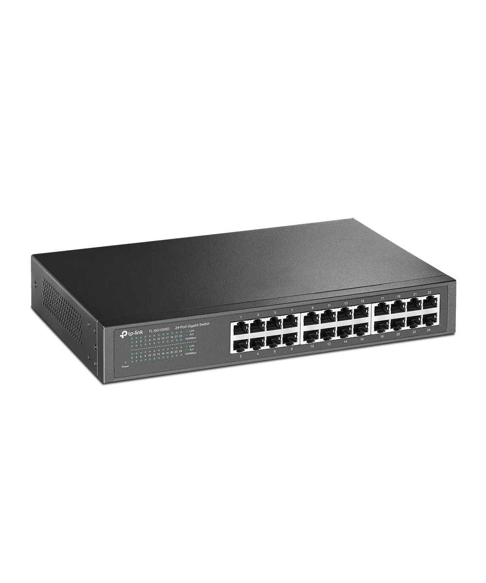 SWITCH RETE 24 PORTE 10/100/1000 TL-SG1024D