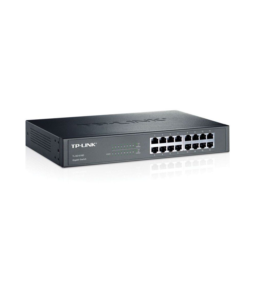 SWITCH RETE 16 PORTE 10/100/1000 TL-SG1016D