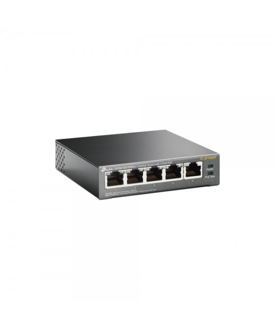 SWITCH RETE 5 PORTE 10/100 TL-SF1005P POE