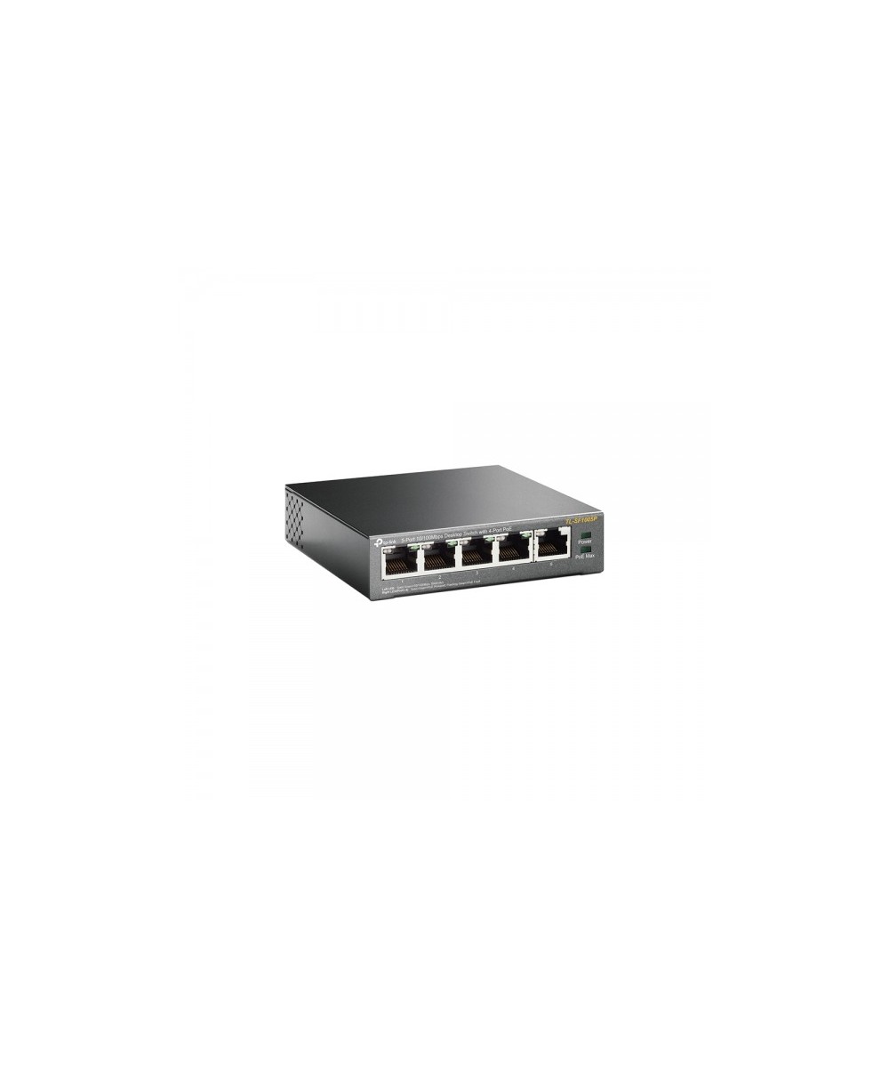 SWITCH RETE 5 PORTE 10/100 TL-SF1005P POE