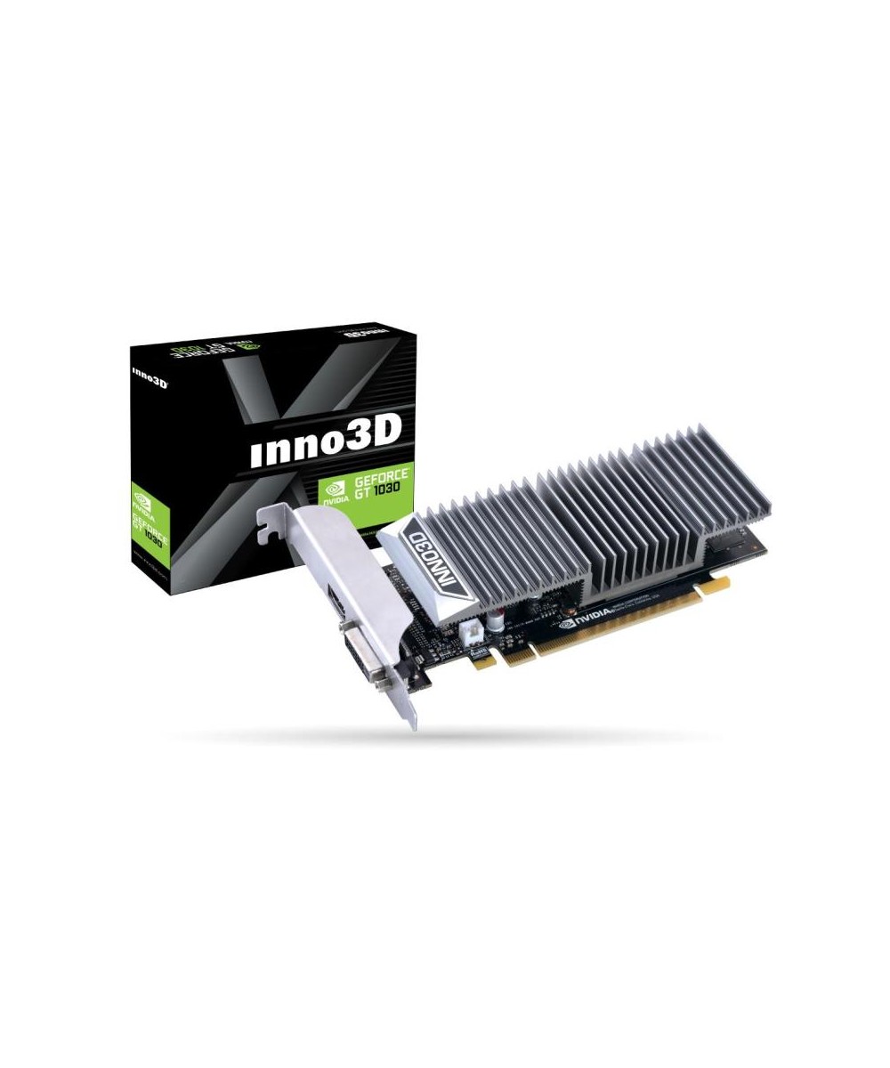 SCHEDA VIDEO GEFORCE GT1030 0DB (N1030-1SDV-E5BL) 2 GB PCI-E