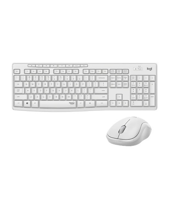 KIT MK295 TASTIERA + MOUSE WIRELESS BIANCA (920-009821)
