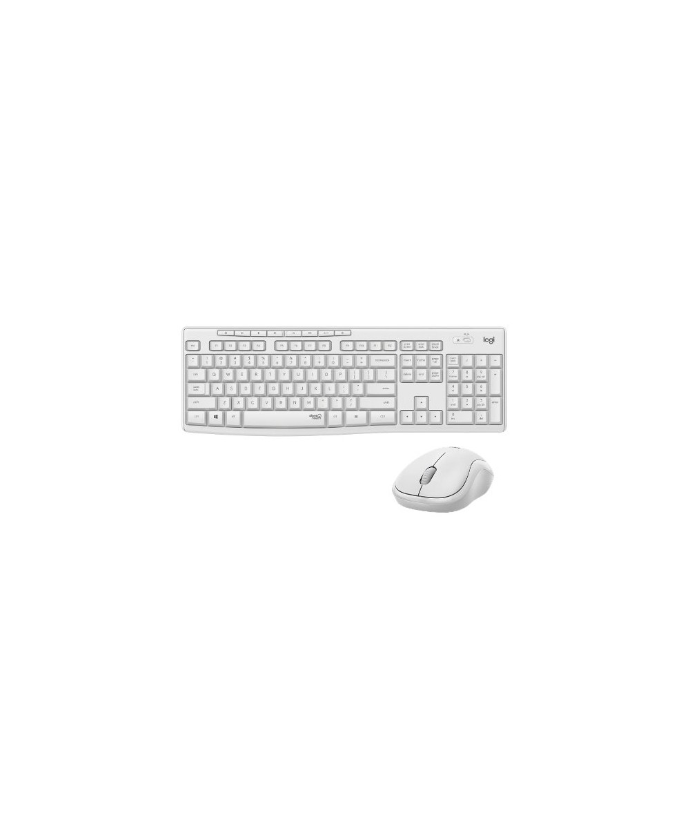 KIT MK295 TASTIERA + MOUSE WIRELESS BIANCA (920-009821)