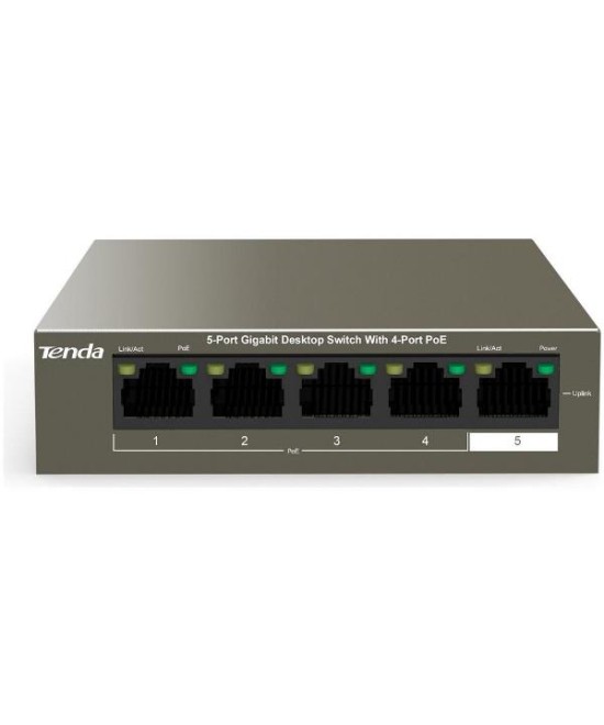 SWITCH RETE 5 PORTE 10/100/1000 TEG1105P-4-63W POE