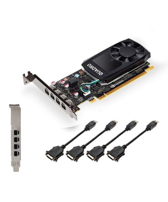 SCHEDA VIDEO QUADRO P1000 DVI V2 4 GB (VCQP1000DVIV2-PB)