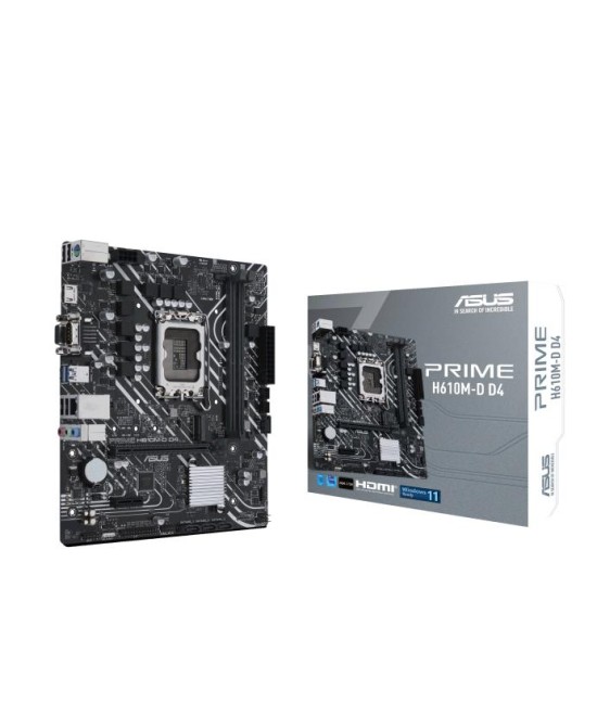 SCHEDA MADRE PRIME H610M-D D4 (90MB1A00-M0EAY0) SK 1700