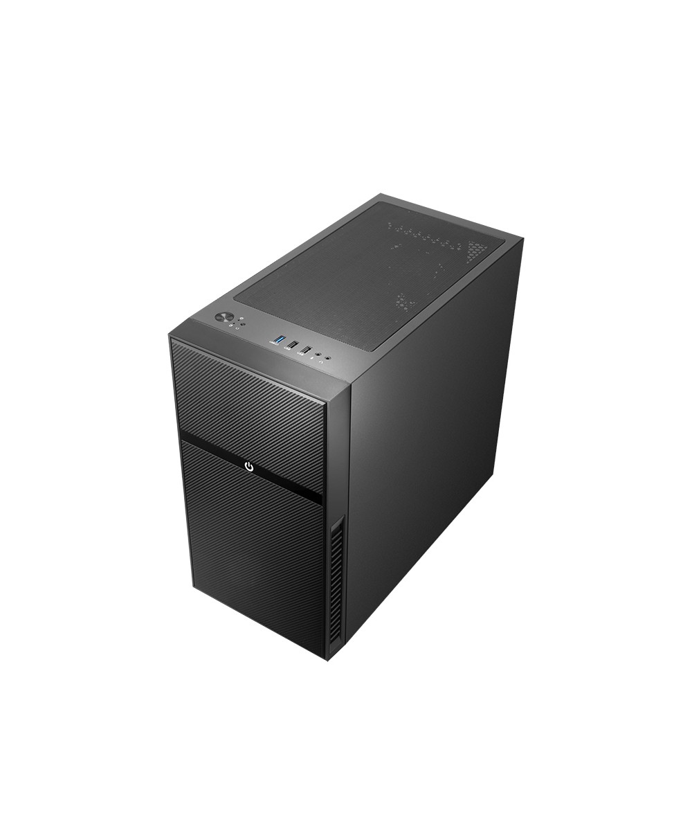 CASE EXENT 3M EVO MINI TOWER ITOC3MEXE - NO ALIMENTATORE - NERO