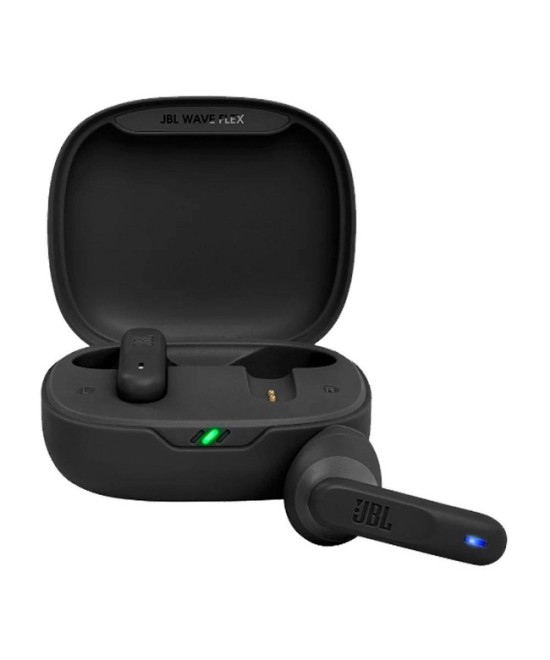 AURICOLARI BLUETOOTH WAVE FLEX + CUSTODIA RICARICA - COLORE NERO (JBLW