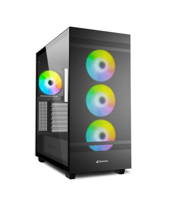 CASE GAMING REBEL C50 BLACK RGB ATX NERO NO ALIMENTATORE