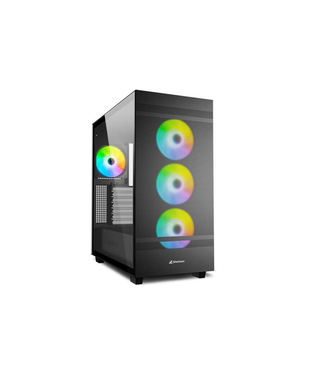 CASE GAMING REBEL C50 BLACK RGB ATX NERO NO ALIMENTATORE