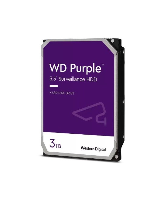 HARD DISK PURPLE 3 TB SATA 3 3.5" (WD33PURZ)