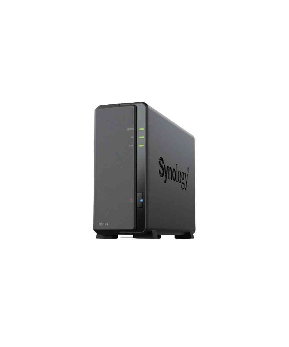 NAS DISKSTATION DS124 NERO 1 VANO