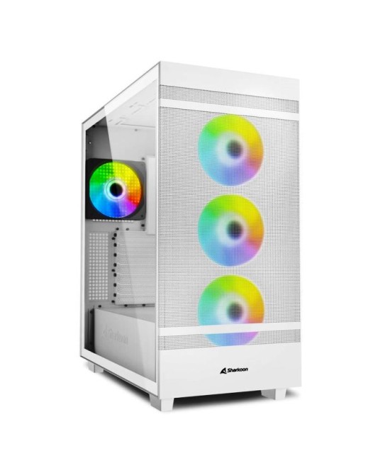 CASE GAMING REBEL C50 WHITE RGB ATX BIANCO NO ALIMENTATORE