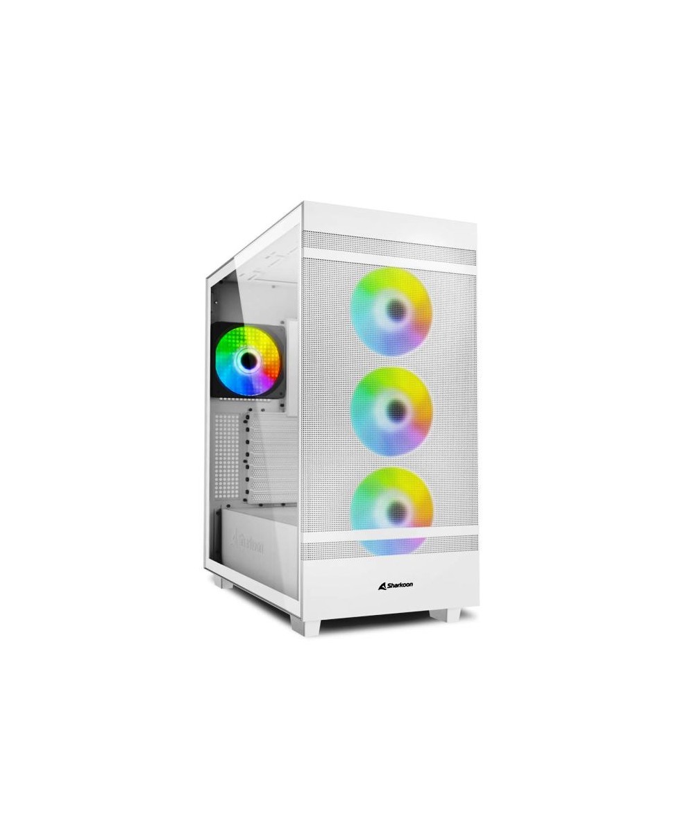 CASE GAMING REBEL C50 WHITE RGB ATX BIANCO NO ALIMENTATORE