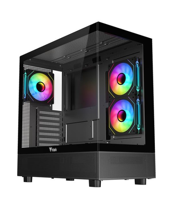 CASE GAMING TOWER SHOWBUI 42B - NO ALIMENTATORE - ARGB FAN - NERO (ITG