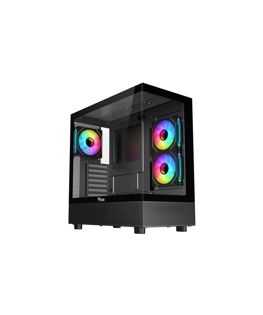 CASE GAMING TOWER SHOWBUI 42B - NO ALIMENTATORE - ARGB FAN - NERO (ITG