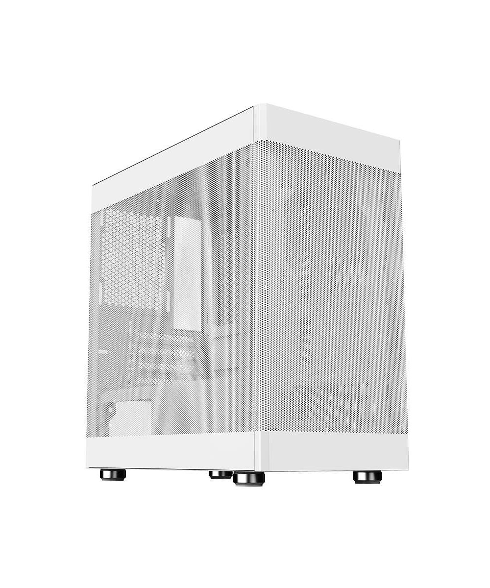 CASE GAMING OFFICE MINI TOWER PROMESH 35W - NO ALIMENTATORE - BIANCO (