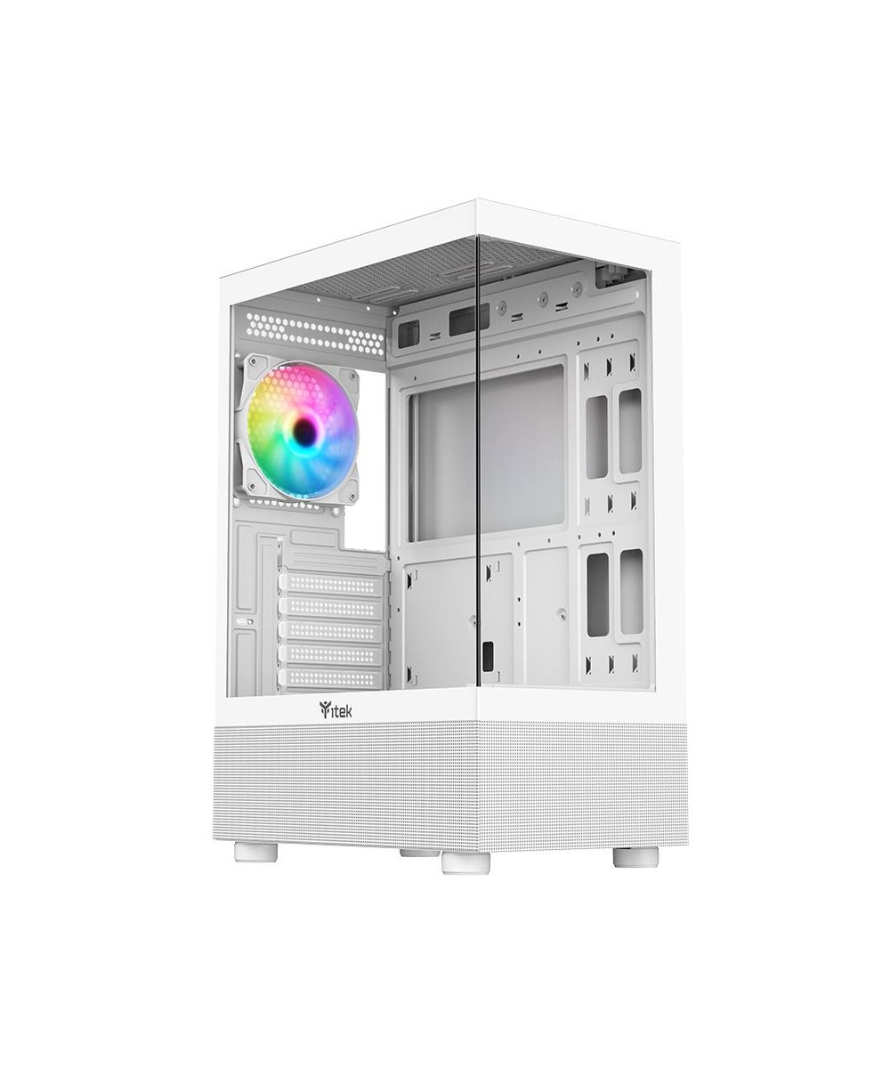 CASE GAMING TOWER SHOWBUI 33W - NO ALIMENTATORE - ARGB FAN - BIANCO (I