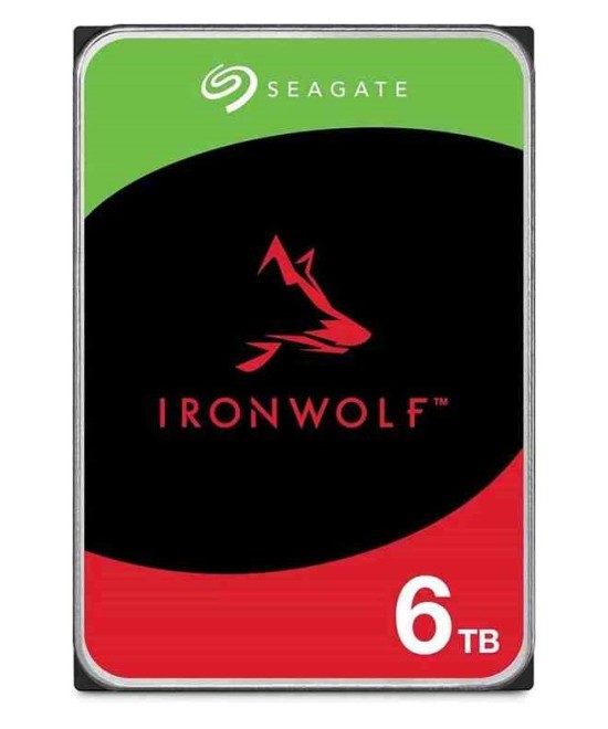 HARD DISK 6 TB IRONWOLF SATA 3 3.5" NAS (ST6000VN006)