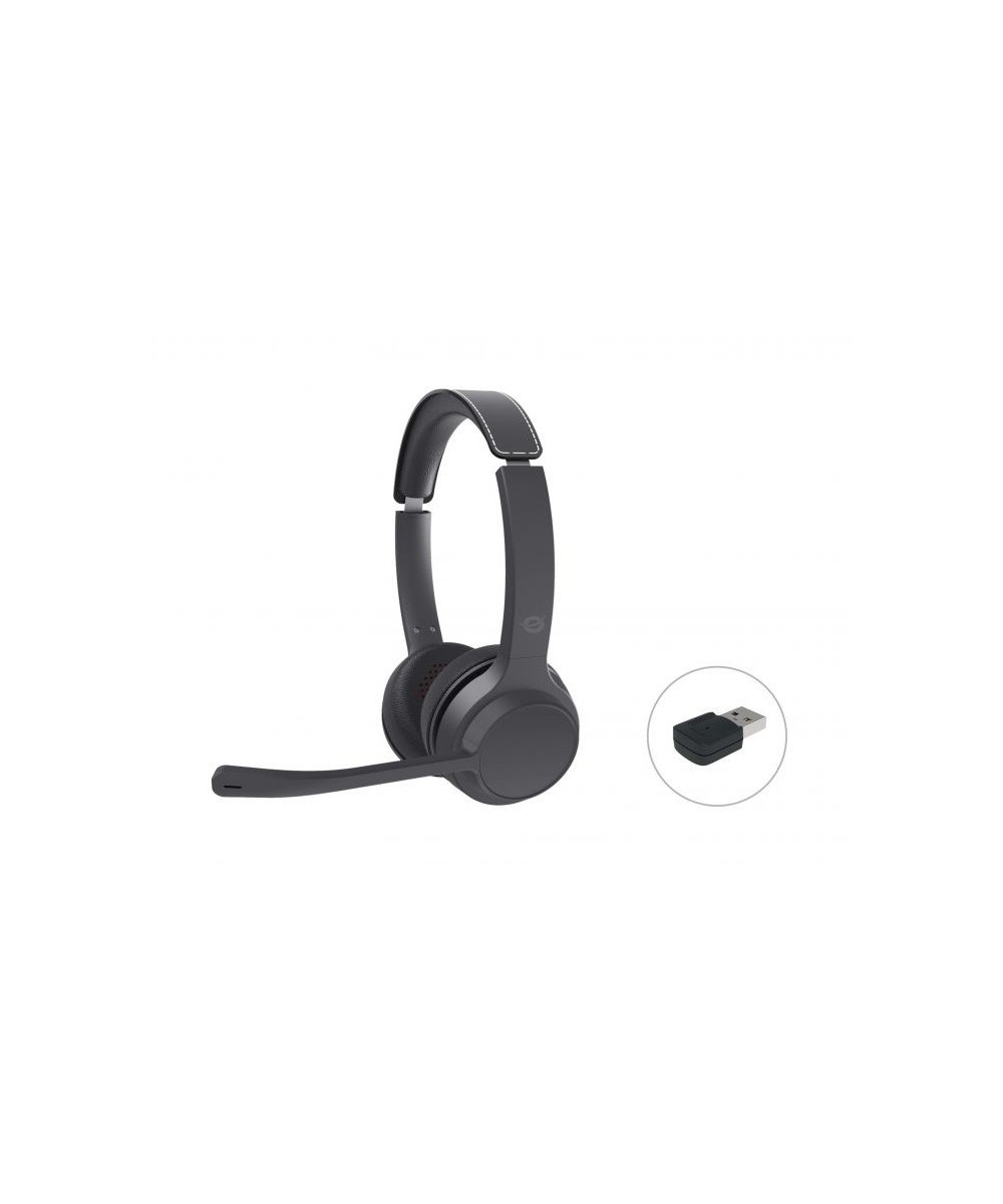 CUFFIE MICROFONO POLONA04BA BLUETOOTH CON ADATTATORE AUDIO USB