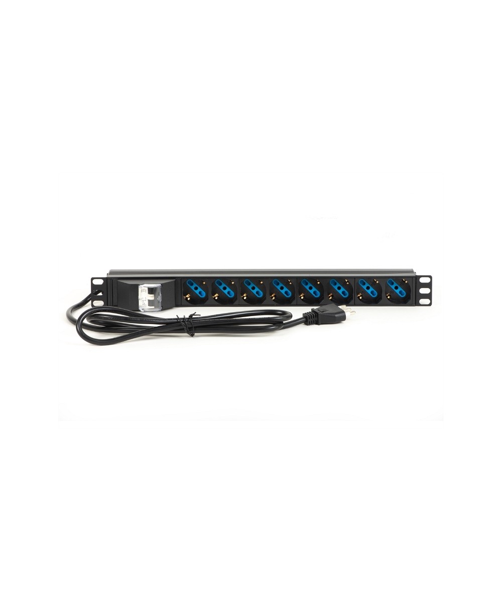 MULTIPRESA DA RACK 19" 8 PRESE UNIVERSALI (LK10085)