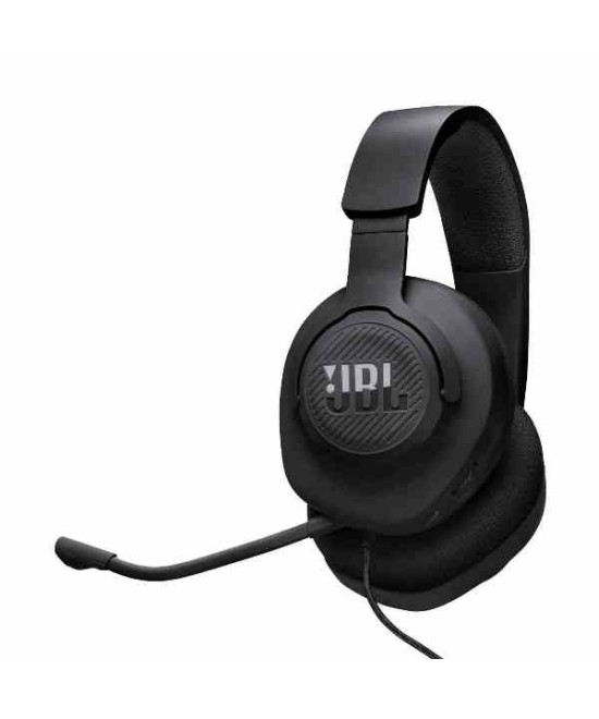 CUFFIA GAMING CON MICROFONO QUANTUM 100M2 NERA (JBLQTUM100M2BLK)