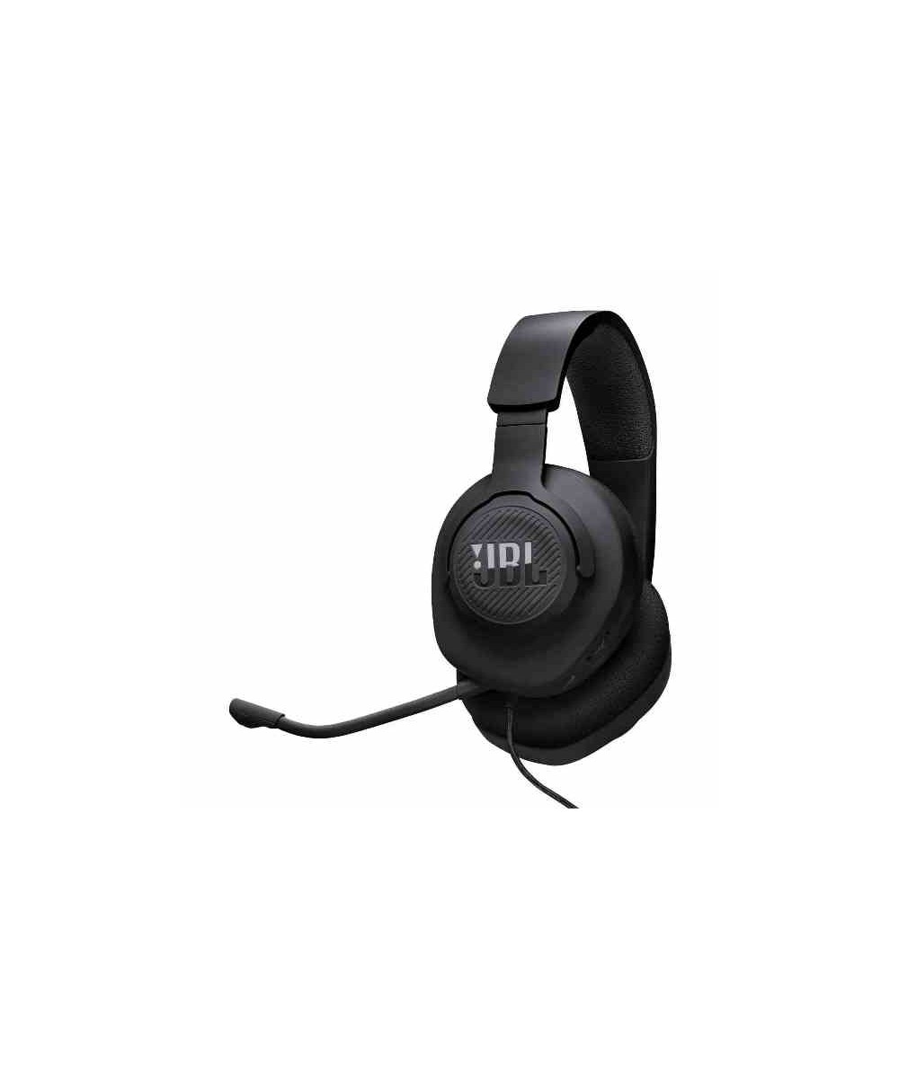 CUFFIA GAMING CON MICROFONO QUANTUM 100M2 NERA (JBLQTUM100M2BLK)