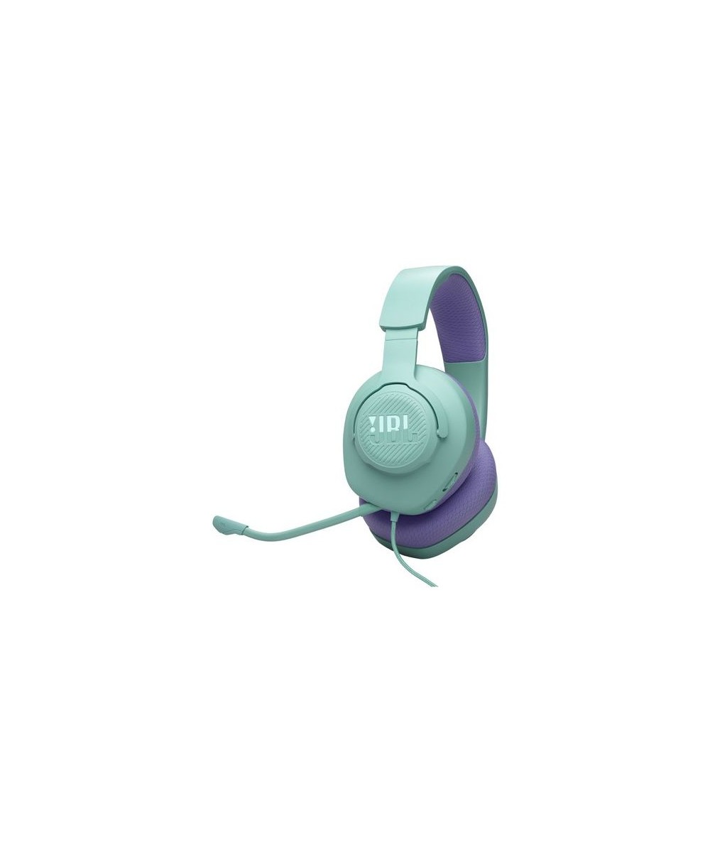 CUFFIA GAMING CON MICROFONO QUANTUM 100M2 CIANO (JBLQTUM100M2CYN)