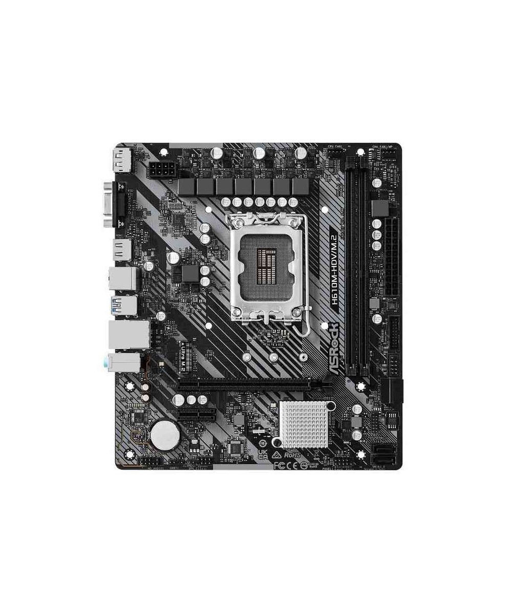 SCHEDA MADRE H610M-HDV/M.2 R2.0 (90-MXBJH0-A0UAYZ) SK 1700