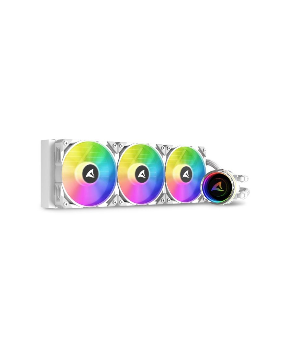 VENTOLA DISSIPATORE A LIQUIDO S90 RGB WHITE