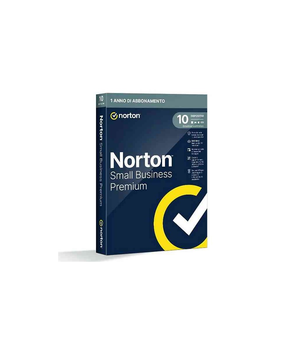 SOFTWARE ANTIVIRUS SMALL BUSINESS PREMIUM BOX - 10 DISPOSITIVI 500GB (