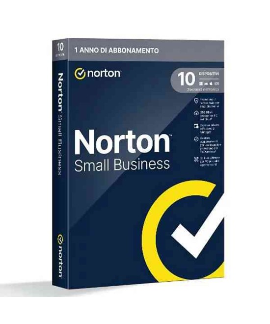 SOFTWARE ANTIVIRUS SMALL BUSINESS PREMIUM BOX - 10 DISPOSITIVI 250GB (
