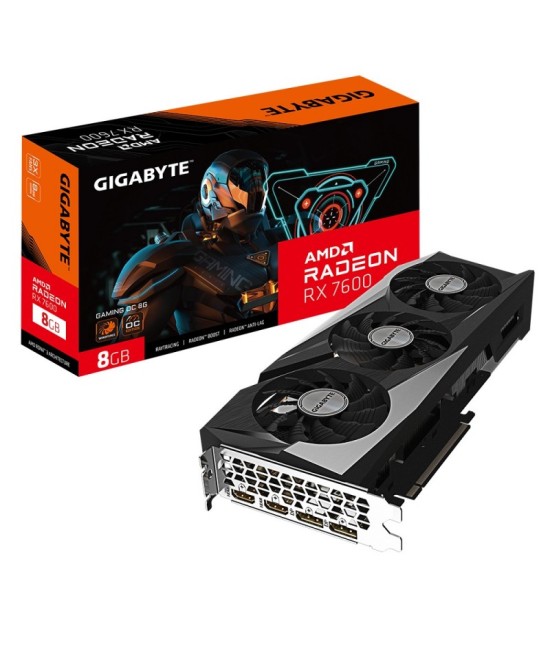 SCHEDA VIDEO RADEON RX7600 GAMING OC 8GB (GV-R76GAMING OC-8GD)