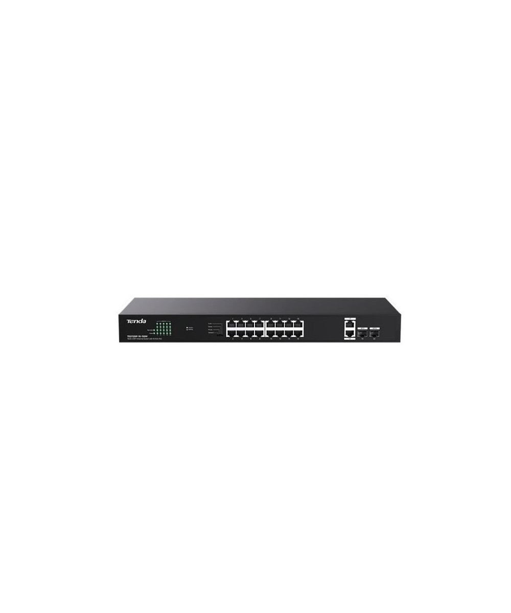 SWITCH RETE 20 PORTE 10/100/1000 - 18GE+2SFP - 16 PORTE POE (TEG1120P-