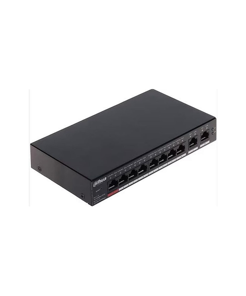 SWITCH RETE 8 PORTE POE + 2 PORTE 10/100/1000MBPS (CS4010-8ET-110)