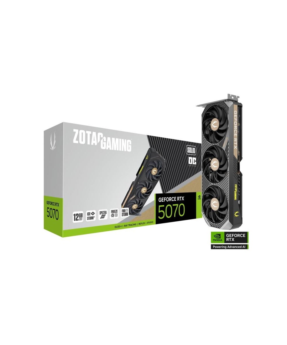 SCHEDA VIDEO GEFORCE RTX 5070 SOLID OC 12 GB (ZT-B50700J-10P)