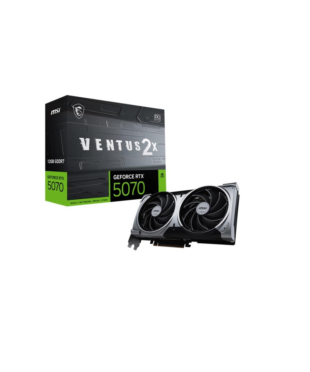 SCHEDA VIDEO GEFORCE RTX 5070 VENTUS 2X OC 12 GB (V532-003R)
