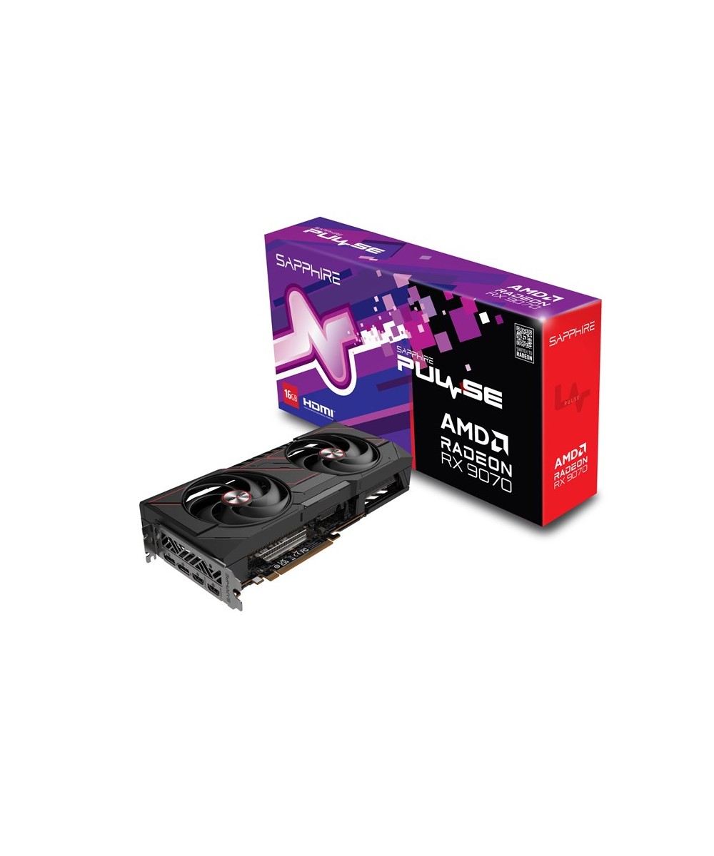 SCHEDA VIDEO RADEON RX9070 PULSE GAMING 16 GB (11349-03-20G)