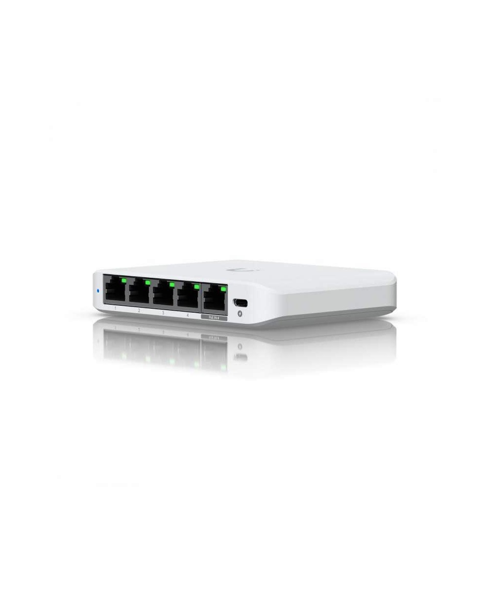 SWITCH RETE 5 PORTE GIGABIT SWITCH MINI 100/1000/2500 POE