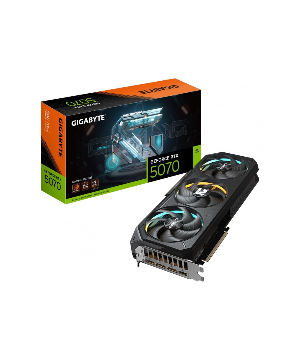 SCHEDA VIDEO GEFORCE RTX 5070 GAMING OC 12 GB (GV-N5070GAMING OC-12GD)