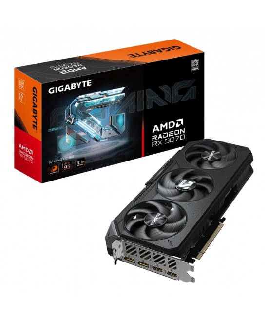 SCHEDA VIDEO RADEON RX9070 GAMING OC 16 GB (GV-R9070GAMING OC-16GD)