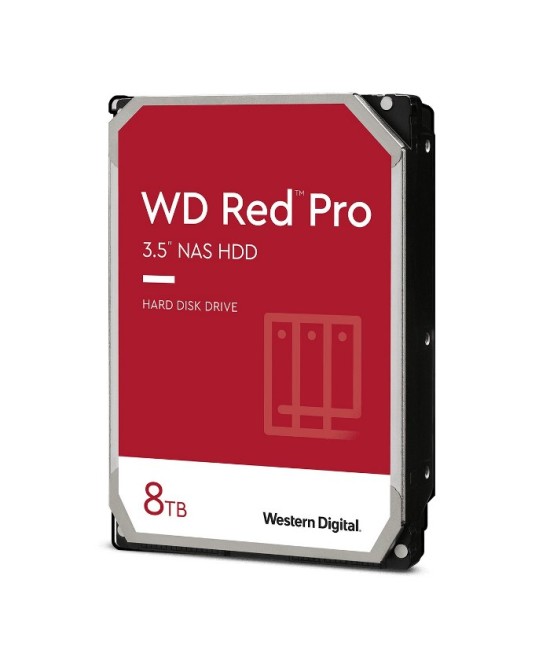 HARD DISK RED PRO 8 TB SATA 3 3.5" PER NAS (WD8005FFBX)