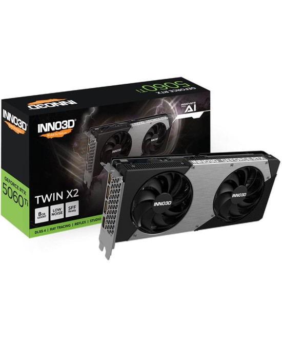 SCHEDA VIDEO GEFORCE RTX 5060 TI 8 GB TWIN X2 GDDR7 (N506T2-08D7-19307