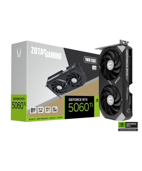 SCHEDA VIDEO GAMING GEFORCE RTX 5060 TI 8GB TWIN EDGE OC (ZT-B50610H-1