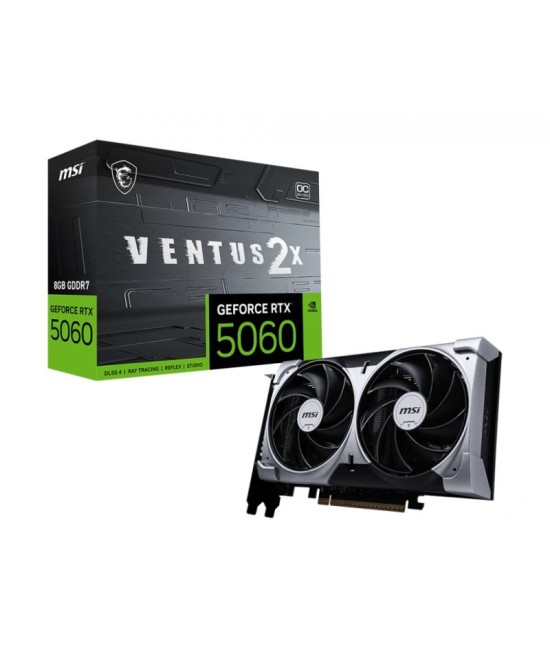 SCHEDA VIDEO GEFORCE RTX 5060 8G VENTUS 2X OC 8 GB DDR7 (V537-002R)