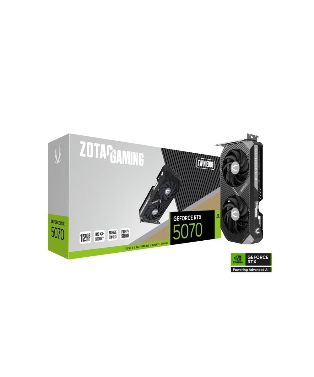 SCHEDA VIDEO GEFORCE RTX 5070 TWIN EDGE 12 GB (ZT-B50700E-10P)