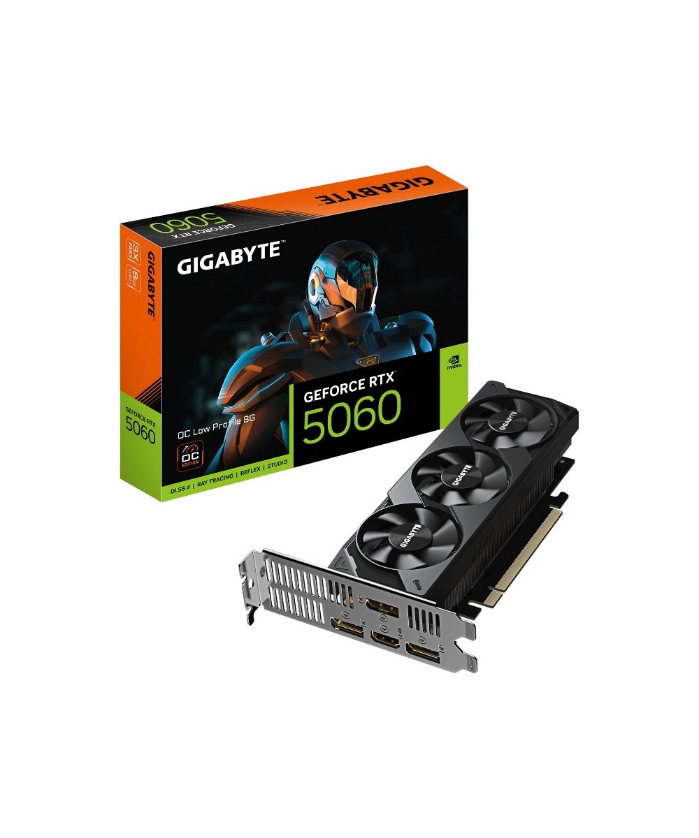 SCHEDA VIDEO GAMING GEFORCE RTX 5060 OC 8GB LOW PROFILE (GV-N5060OC-8G