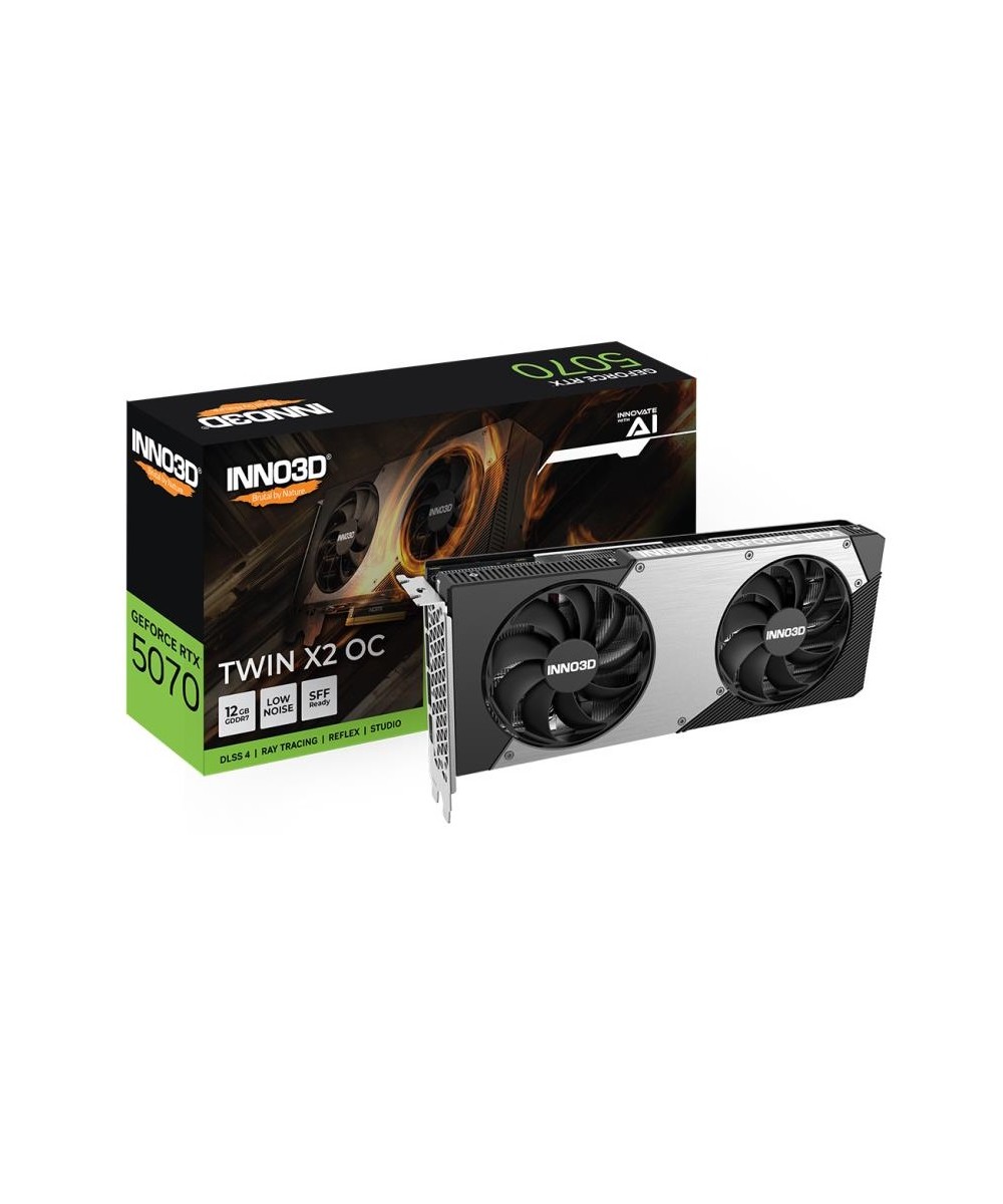 SCHEDA VIDEO GEFORCE RTX 5070 TWIN X2 OC 12 GB (N50702-12D7X-195064N)