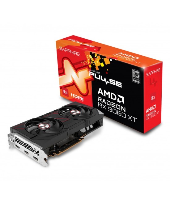SCHEDA VIDEO RADEON RX9060 XT AMD PULSE OC DDR6 8GB (11350-04-20G)