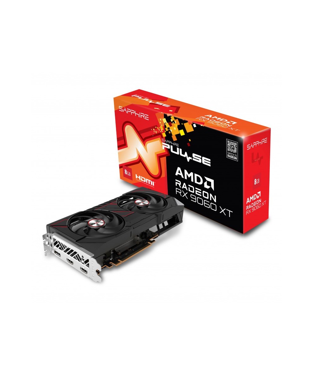 SCHEDA VIDEO RADEON RX9060 XT AMD PULSE OC DDR6 8GB (11350-04-20G)
